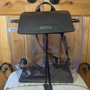 Clear PVC Drawstring Backpack